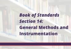 ASTM Section 14 General Methods and Instrumentation