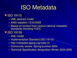 iso metadata l